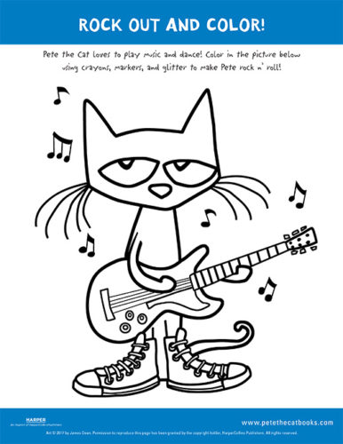 Pete the Cat Activities, Songs, and Educational Videos | HarperKids
